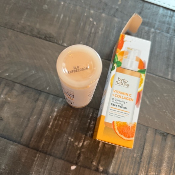 BY NATURE Brightening Face Serum Vitamin C + Collagen 3 fl.oz NIB Exp 12/26 - Picture 9 of 9